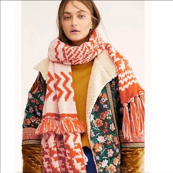 Free people boho blanket scarf - Picture 1 of 4